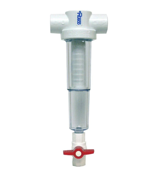 Rusco-1-Sediment-Trapper-with-Flush-Valve---Polyester-or-Stainless-Steel,Isopure-Water,2
