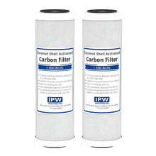 Load image into Gallery viewer, IPW Industries Inc. Lead, Taste and Odor Filter Cartridges Compatible to Kenmore 42 34377 and 42 34370 - Made in USA - Set of 2