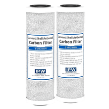 Load image into Gallery viewer, IPW Industries Inc - 5 Micron Pre & 1 Micron Post Carbon Block Filter 10x 2.5"