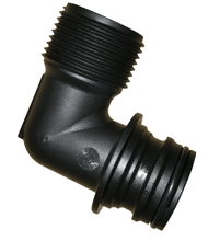 Load image into Gallery viewer, Clack (V3158 - 01) Male Drain Elbow Water Treatment Systems, 3/4" NPT Male Assembly - Isopure Water - V3158 - 01