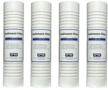 Load image into Gallery viewer, Compatible for SpectraPure 1 Micron MicroTec Sediment Cartridges 4 Pack - Isopure Water - (4) SGC - 25 - 1001