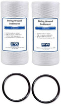 Load image into Gallery viewer, Compatible Replacement PC40 5 Micron Sediment Replacement Filter - 10" x 4.5" by IPW Industries Inc - Isopure Water - IPW : 2 x SC - 10SW - BP - 5 / 2 x HOR - 02