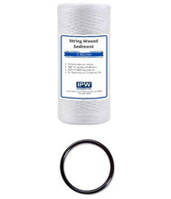 Load image into Gallery viewer, Compatible Replacement PC40 5 Micron Sediment Replacement Filter - 10" x 4.5" by IPW Industries Inc - Isopure Water - IPW : 1 x SC - 10SW - BP - 5 / 1 x HOR - 02