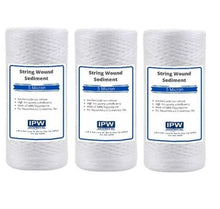 Load image into Gallery viewer, Compatible Replacement PC40 5 Micron Sediment Replacement Filter - 10" x 4.5" by IPW Industries Inc - Isopure Water - IPW : 3 x SC - 10SW - BP - 5