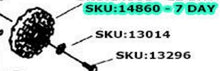 Load image into Gallery viewer, Fleck (14860) Skipper Wheel Assembly, 7 - day - Isopure Water - 14860