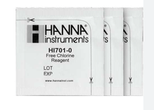 Load image into Gallery viewer, Hanna (HI701 - 25) Free - Chlorine Refill for the Hanna HI701 Checker Handheld Colorimeter (Pack of 25) - Isopure Water - HI701 - 25