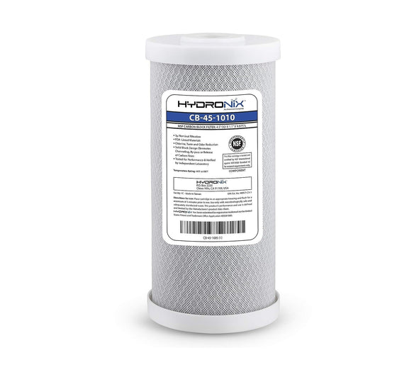 Hydronix---CB---10-x-4.5-Coconut-Carbon-Block-Filter,Isopure-Water,