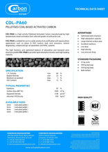 Load image into Gallery viewer, IPW Industries Inc (084) 3mm Pellet Coal Carbon GAC 1 Cubic Foot Bag (60 CTC) - Isopure Water - 084