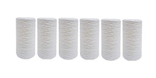Load image into Gallery viewer, IPW Industries Inc. 5 Micron 10" x 4.5" Full Flow String Wound Sediment Water Filter Cartridge | Whole House Sediment Filtration - Isopure Water - 6x SC - 10SW - BP - 5