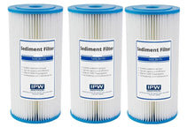 Load image into Gallery viewer, IPW Industries Whole House Full Flow 10" x 4.5" Pleated Sediment Filter –Replacement Cartridge