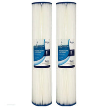Load image into Gallery viewer, IPW Industries Inc - Whole House 20" x 4.5" Big Blue Pleated Polyester Sediment Filter Replacement Cartridge 30 Micron - Isopure Water - 2x IPW - 2045 - Pleated - 30mic - 2