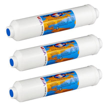 Load image into Gallery viewer, Omnipure - CL10ROT40 - 10" x 2" T40 GAC Acid Washed Coconut Carbon Inline Filter - Isopure Water - 3x CL10ROT40 - A