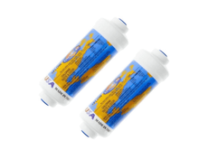 Load image into Gallery viewer, Omnipure - CL6ROT28 - 6" x 2" T40 GAC Acid Washed Coconut Inline Filter - Isopure Water - 2xCL6ROT28 - A