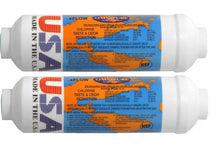 Load image into Gallery viewer, Omnipure - CL6ROT40 - 6" x 2" T40 GAC Acid Washed Coconut Inline Filter - Isopure Water - 2x CL6ROT40 - A