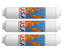 Load image into Gallery viewer, Omnipure - K2586 - 10" x 2" GAC with 6 ounces of Phosphate Inline Filter - Isopure Water - 3x K2586 - BB - 6OZ