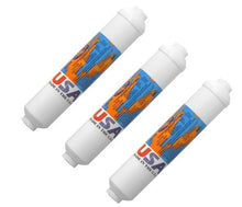 Load image into Gallery viewer, Omnipure - K2586 - JJ - 2 OZ - 10" x 2" GAC with 2 ounces of Phosphate Inline Filter - Isopure Water - 3x K2586 - JJ - 2 OZ