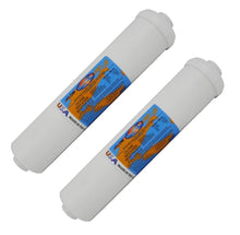 Load image into Gallery viewer, Omnipure - K5615 - 12" x 2.5" 1 Micron Carbon Block With Lead & Cyst Reduction Inline Filter - Isopure Water - (2) K5615 - BB