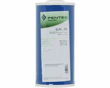 Pentek---GAC-BB---10-x-4.5-Big-Blue-Granular-Activated-Carbon-Filter,Isopure-Water,10
