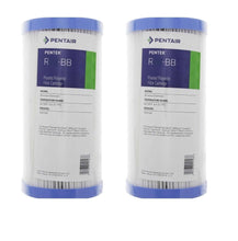 Load image into Gallery viewer, Pentek - R Series 10" x 4.5" Big Blue REUSABLE Pleated Polyester Sediment Filter - Isopure Water - (2) 155101 - 43
