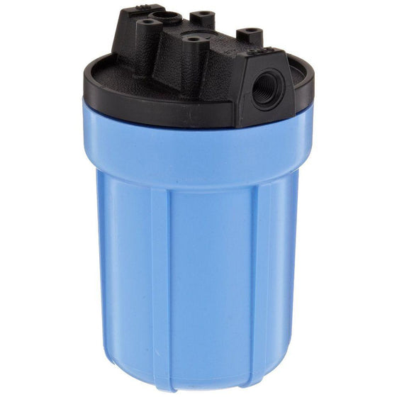 Pentek---Slim-Line-5-Filter--Housing---Black-Cap-/-Blue-Sump,Isopure-Water,1
