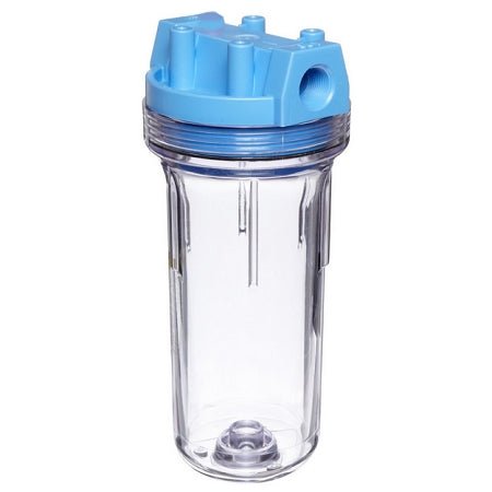 Pentek---Standard-10-Filter-Housing-with-3/4-NPT---Blue-Cap-/-Clear-Sump,Isopure-Water,9