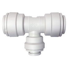 Load image into Gallery viewer, John Guest - Polypropylene Reducing Union Tee Quick Connect Fitting - White