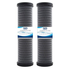 Load image into Gallery viewer, Compatible with Omnifilter T01-DS Omni TO1-DS Whole House Replacement Under Sink Water Filter Carbon Wrapped Cartridge (2-Pack) Taste & Odor TO1 DS T01 DS Series C (2 Pack) Water Filter