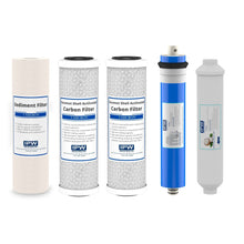 Load image into Gallery viewer, W-525 Replacement Water Filters Compatible with the Watts 5 Stage RO System