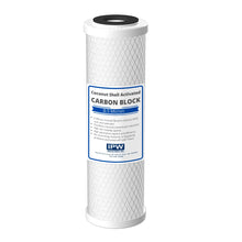 Load image into Gallery viewer, IPW Industries Water 10”x 2.5” Carbon Block Under Sink Replacement Filter 0.5 Micron