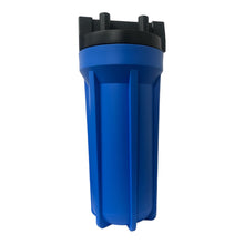 Load image into Gallery viewer, PureT (B891 - BK34 - PR) 10" w - PR Commercial Heavy Duty Filter Housing 3 - 4"NPT Black - Blue - Isopure Water - B891 - BK34 - PR
