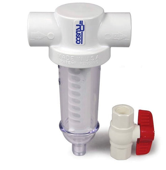 Rusco-1-Polyester-or-Stainless-Steel-Spin-Down-Filter-with-Flush-Valve,Isopure-Water,1