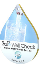 Load image into Gallery viewer, Sensafe (487941) Safe Well Check Home Well Water Test Kit - Isopure Water - 487941