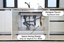 Load image into Gallery viewer, Watts Premier (531417) VOC 4 Stage System RO Pure Plus, Top - Mount Twist Faucet - Isopure Water - 531417