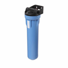 Load image into Gallery viewer, Pentek - Standard 20&quot; 3G Filter Housing with 3/4&quot; NPT - Black Cap / Blue Sump - Integrated Bracket with Meter Mount

