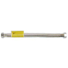 Load image into Gallery viewer, Falcon 1-1/4&quot; NPT x 18&quot; L Stainless Steel Water Flex Connector with 1-1/4&quot; FIP
