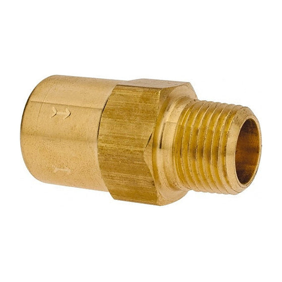SMC-(6460090)-646-Series-Brass-Check-Valve-;-3/8-FNPT-x-3/8-MNPT,Isopure-Water,2