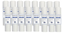 Load image into Gallery viewer, 16 pk Polypropylene Sediment Filter Cartridges Compatible with GE GXWH04F– Remove Bad Taste &amp; Odor – Whole House Replacement Water Filter - Isopure Water - IPW16xSC25 - 10005
