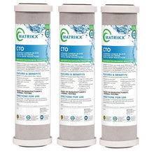 Load image into Gallery viewer, KX Technologies - 32-250-10-MATRIKX - 10&quot; x 2.5&quot; MatriKX CTO - 5 Micron - Chlorine/Chloramine Taste and Odor Filter
