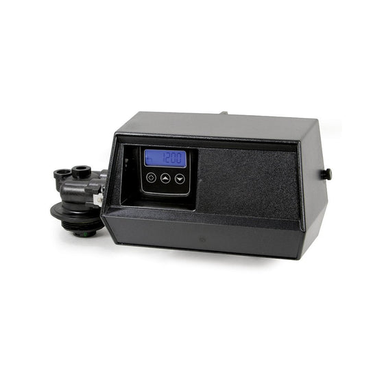 Fleck-9100-SXT-Twin-Tank-Electronic-Softener-Valve-with-Cover,-Less-DLFC-(910006-003),Isopure-Water,1