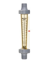 Load image into Gallery viewer, Blue And White (F-45750LHN-12) 1.0 - 10 GPM Flow Meter; 3-4&quot; MPT; IL
