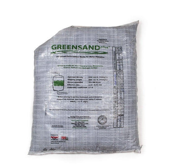 Clack (A8041-P) Manganese Greensand Plus for Iron, Manganese, and Hydrogen Sulfide Reduction 0.5 CF Bag