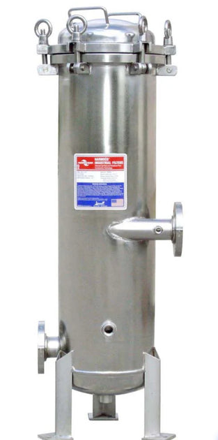 Harmsco-(HUR1X170Fl)-Hurricane-Single-Filter-Housing-150-GPM;-2FLG,Isopure-Water,2