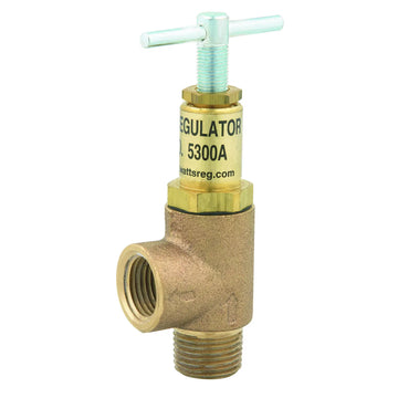 Watts LF5300A 1/2" Lead-Free Bypass Relief Valve (0–250 PSI)