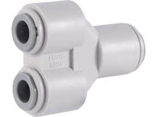 Load image into Gallery viewer, John Guest - Acetal Uneven Two-Way Divider Fitting - Grey

