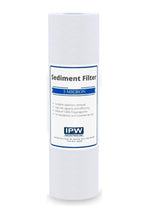 Load image into Gallery viewer, IPW Industries Inc. 4-Pack of 5 Micron 10&quot; Sediment Water Filter Replacement Cartridge for Any Standard RO Unit | Whole House Sediment Filtration
