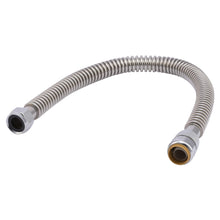 Load image into Gallery viewer, SharkBite- 24&quot; Stainless Steel Corrugated Water Heater Connector
