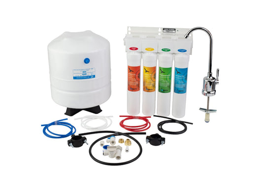 Watts-(WQC4RO13-100MT)-4-Stage-KWIK-CHANGE-RO-System-100-GPD-w--Metal-Tank,Isopure-Water,7