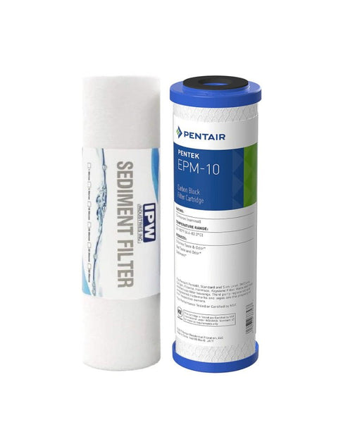 American Plumber WRO45R Compatible RO Filter Cartridge Set by IPW Industries Inc.