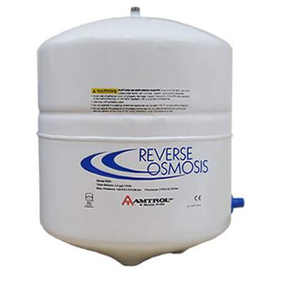 Amtrol-(141S351)-RO-Steel-Pressure-Tank-4.4-Gallon-1/4-NPT-White,Isopure-Water,2