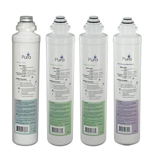 Aqua-Flo-QCRO-Platinum-QCUF-Ultra-Filtration-Complete-Replacement-Filter-Kit,Isopure-Water,6